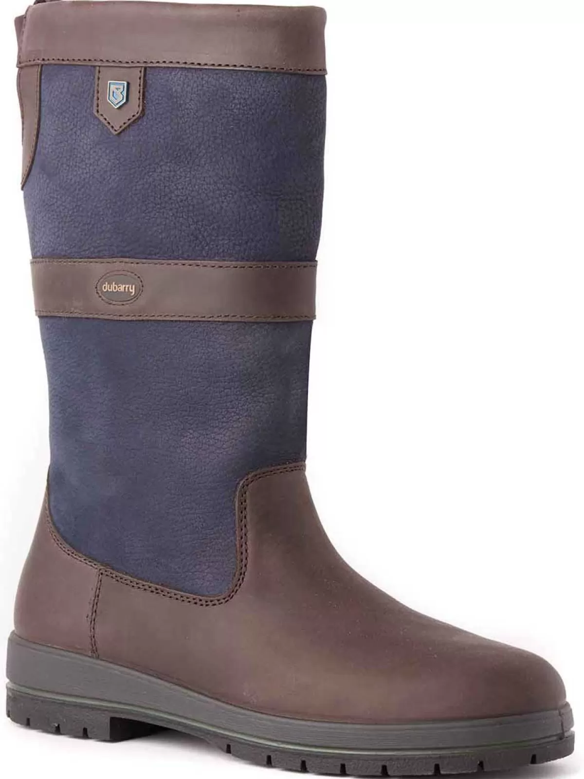 Shop Dubarry Kildare Country Boots Navy & Brown