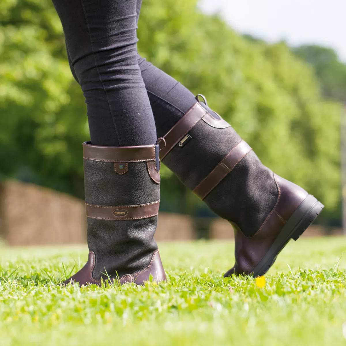 Fashion Dubarry Kildare Country Boots Black & Brown