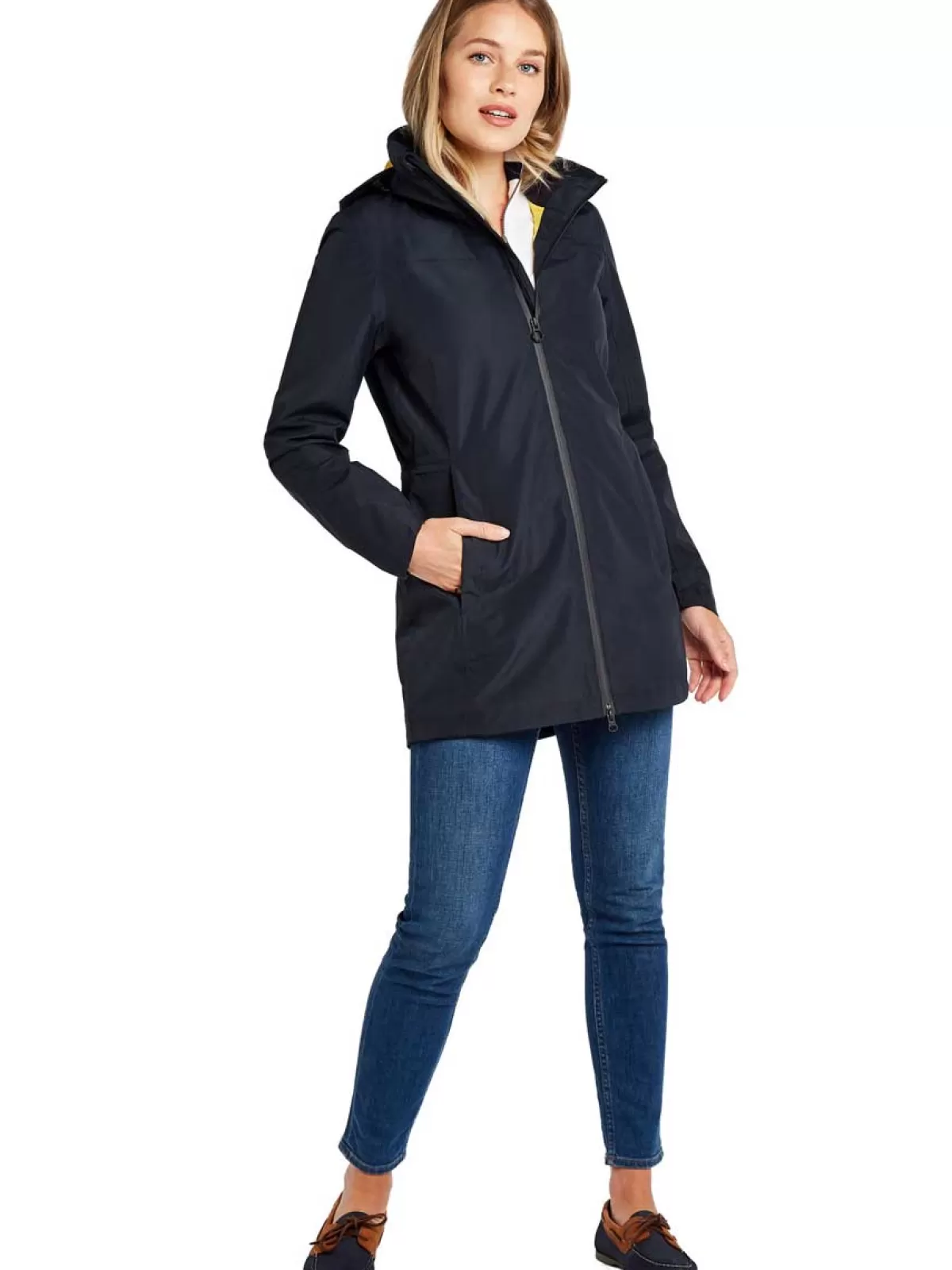 New Dubarry Ladies Allen Waterproof Jacket - Navy