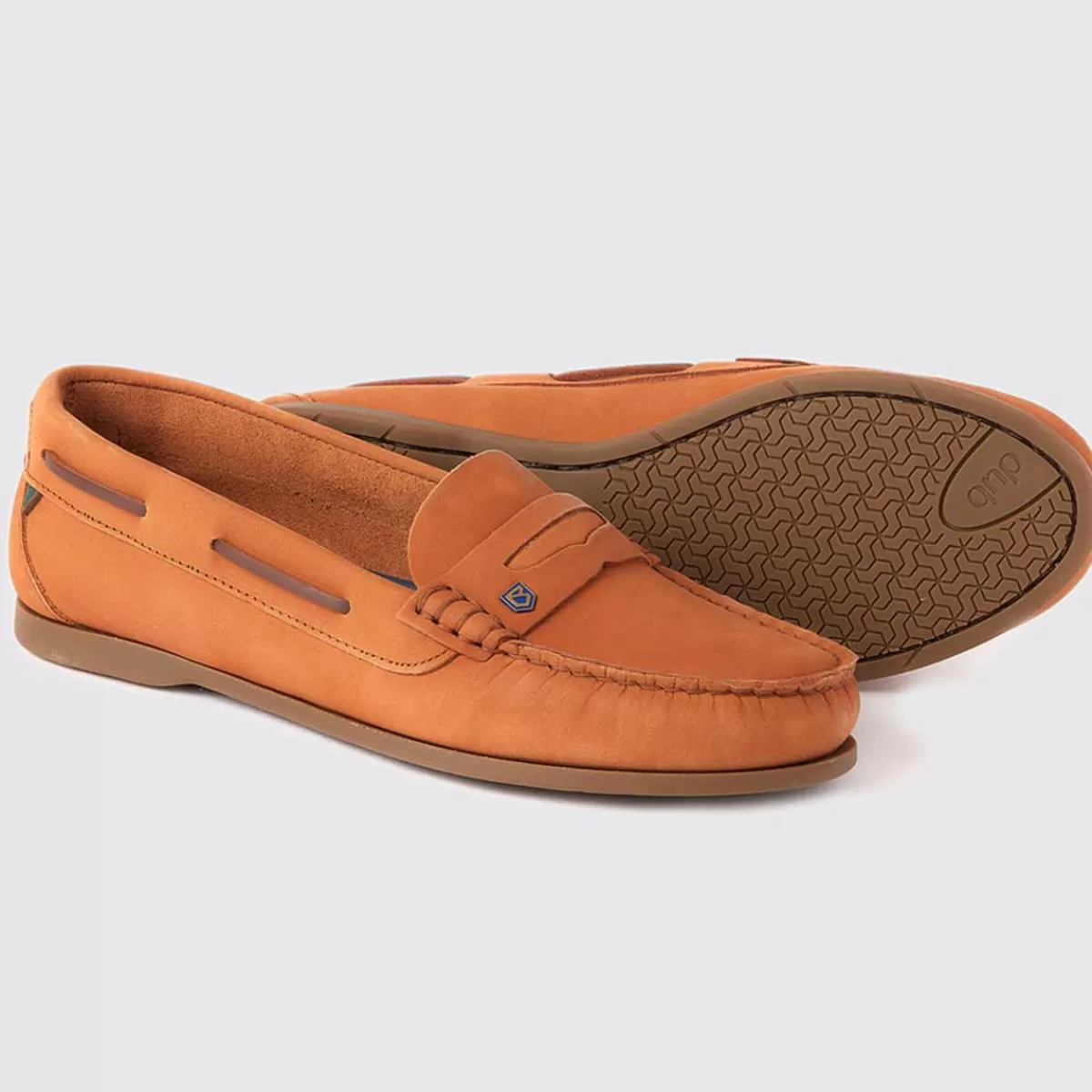 Outlet Dubarry Ladies Belize Deck Shoes Caramel