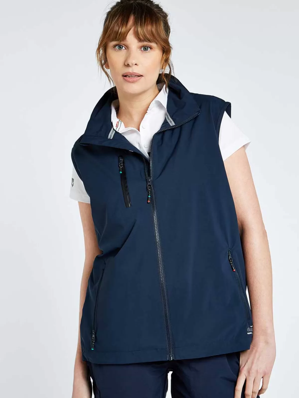 Best Dubarry Lanzarote Unisex Fleece-Lined Technical Gilet Navy