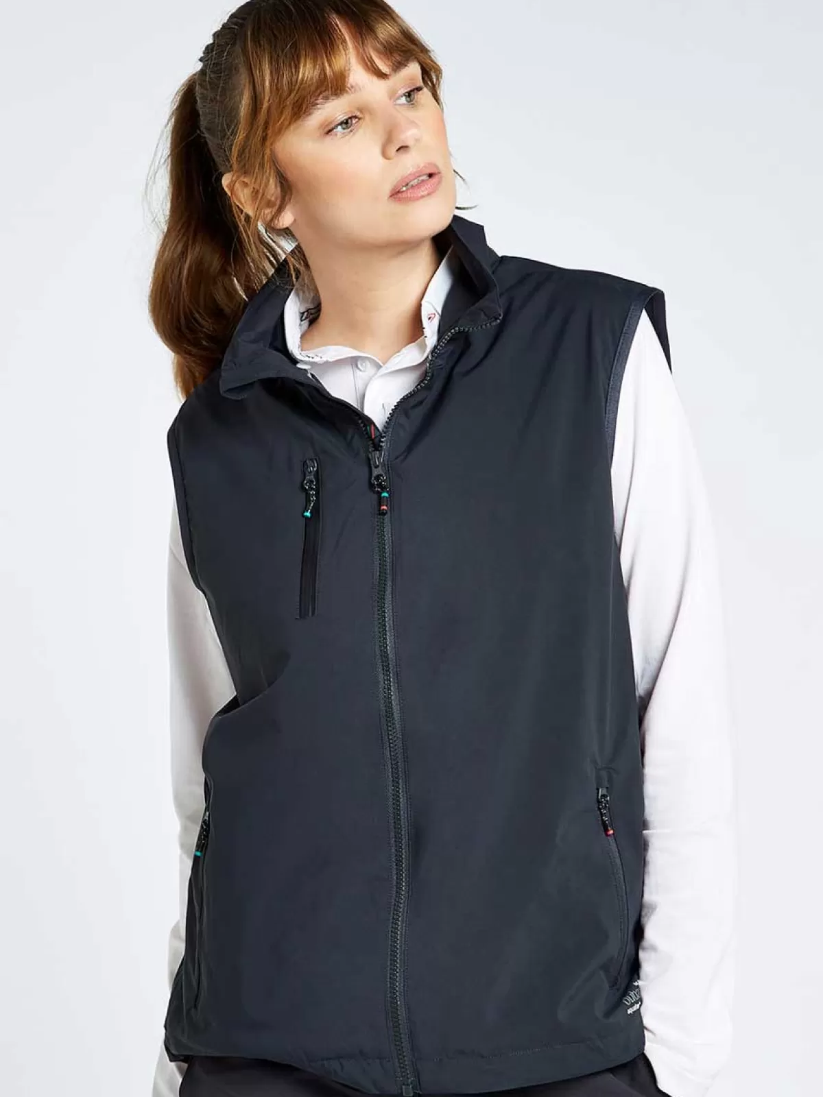 Store Dubarry Lanzarote Unisex Fleece-Lined Technical Gilet Graphite