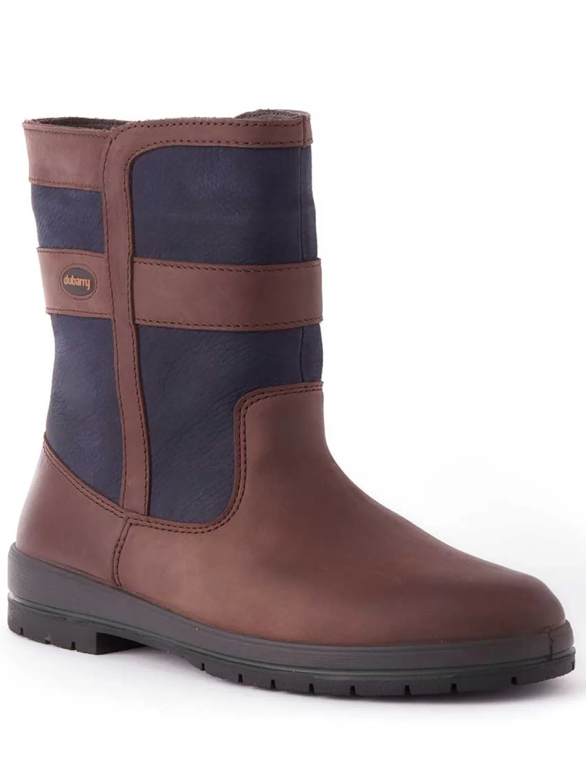 Sale Dubarry Roscommon Country Boots Navy & Brown