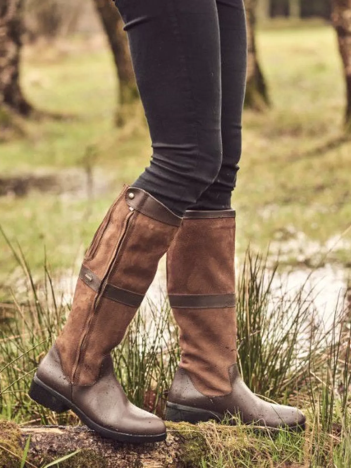 Shop Dubarry Sligo Country Boots Walnut