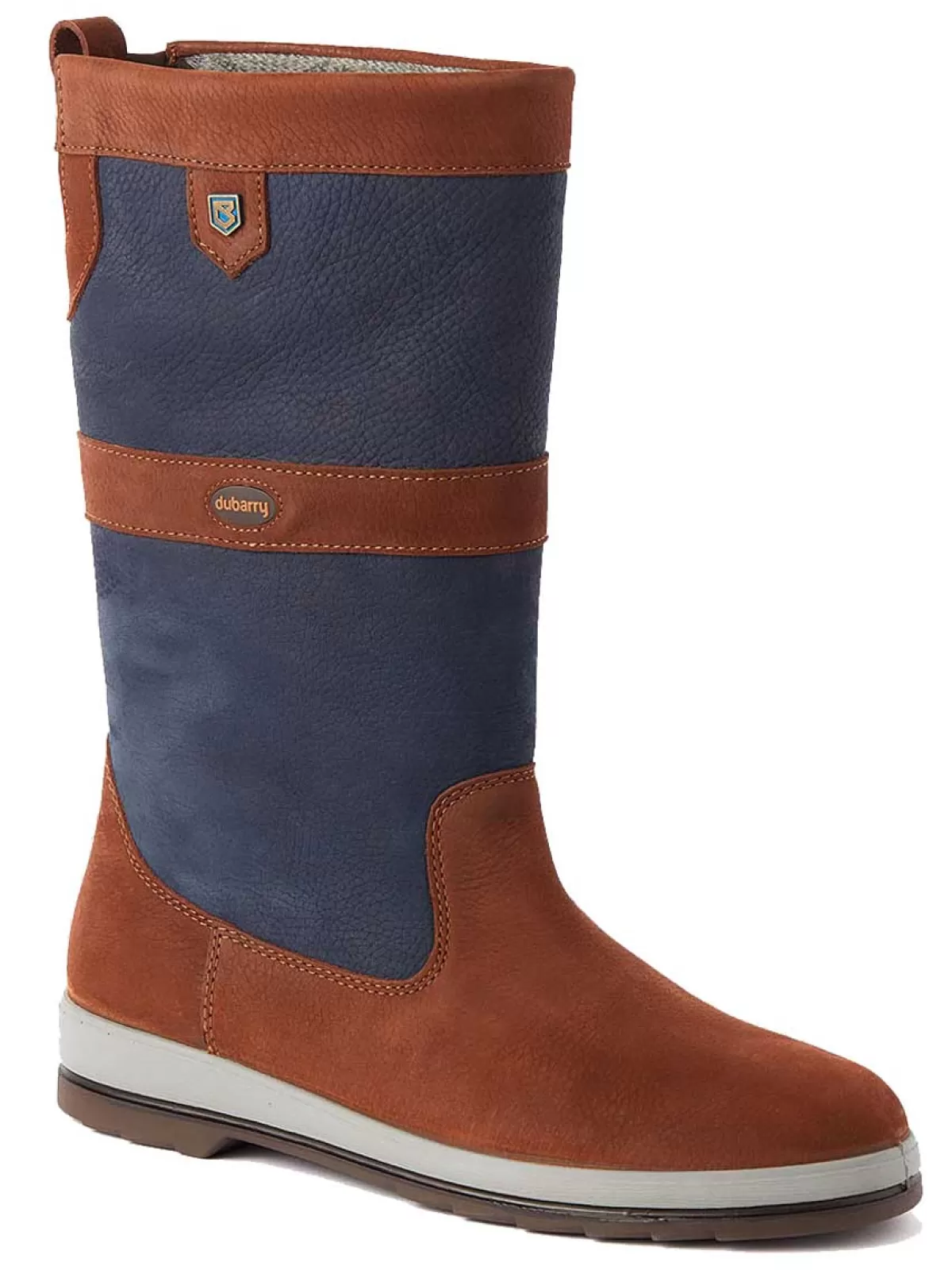 Online Dubarry Ultima Extrafit Sailing Boots - Gore-Tex Leather Navy & Brown