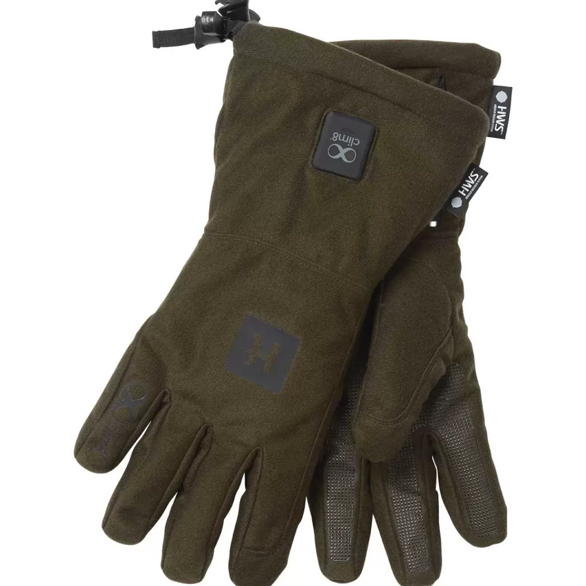 Store Harkila Clim8 Hws Gloves - Heat Control - Willow Green