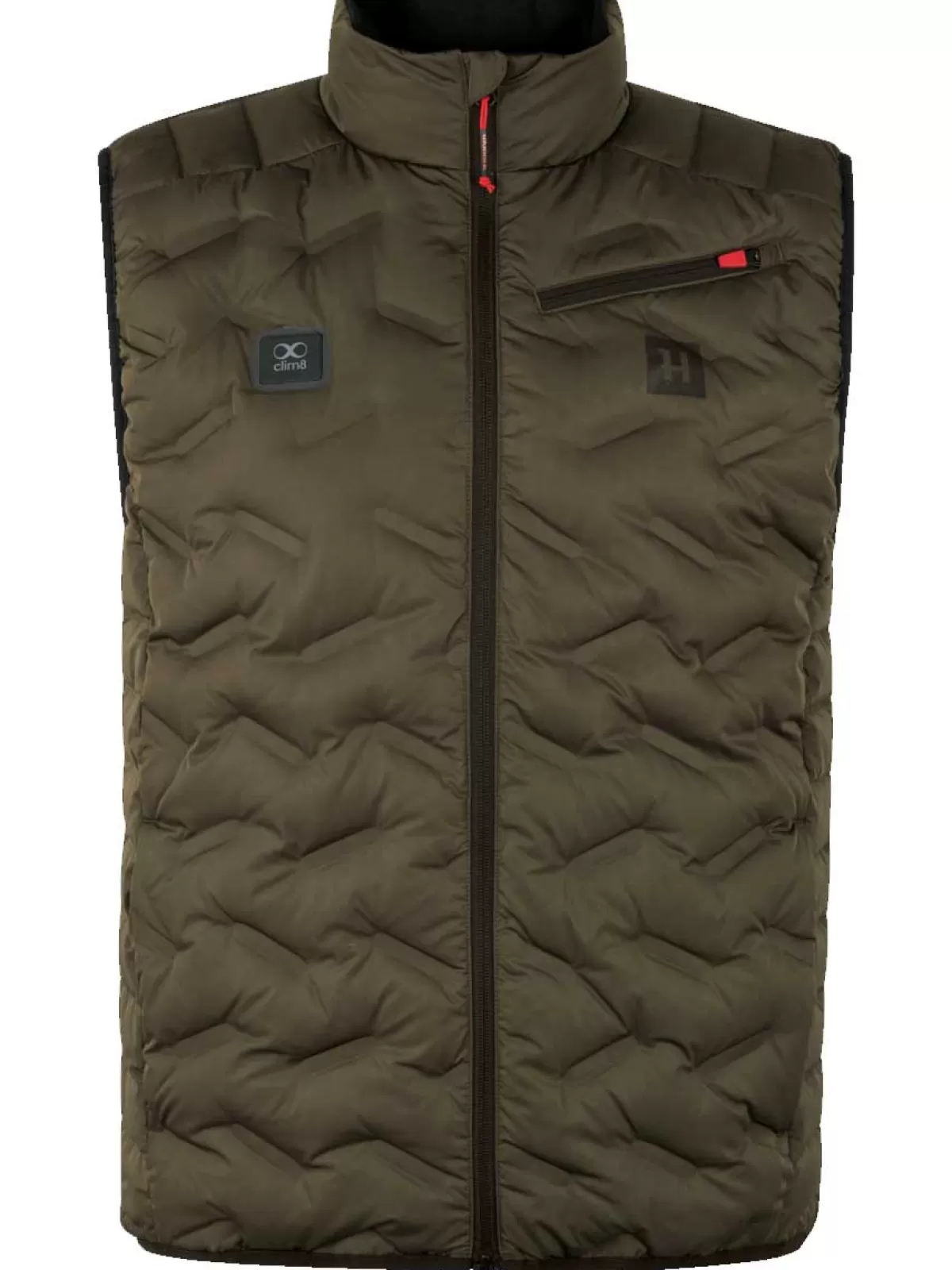 Online Harkila Clim8 Insulated Heat Control Waistcoat - Mens - Willow Green