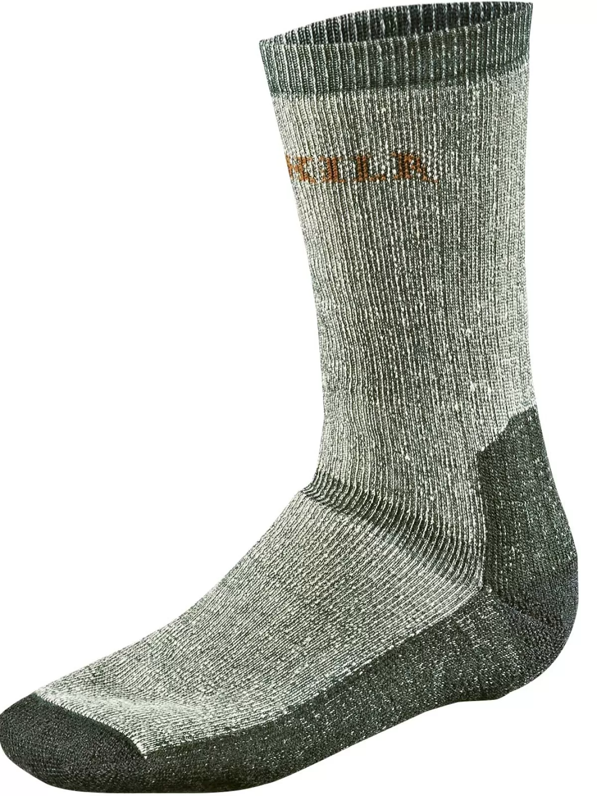 Store Harkila Expedition Socks - Merino Wool - Grey & Green Harkila Expedition Socks Merino Wool Grey & Green