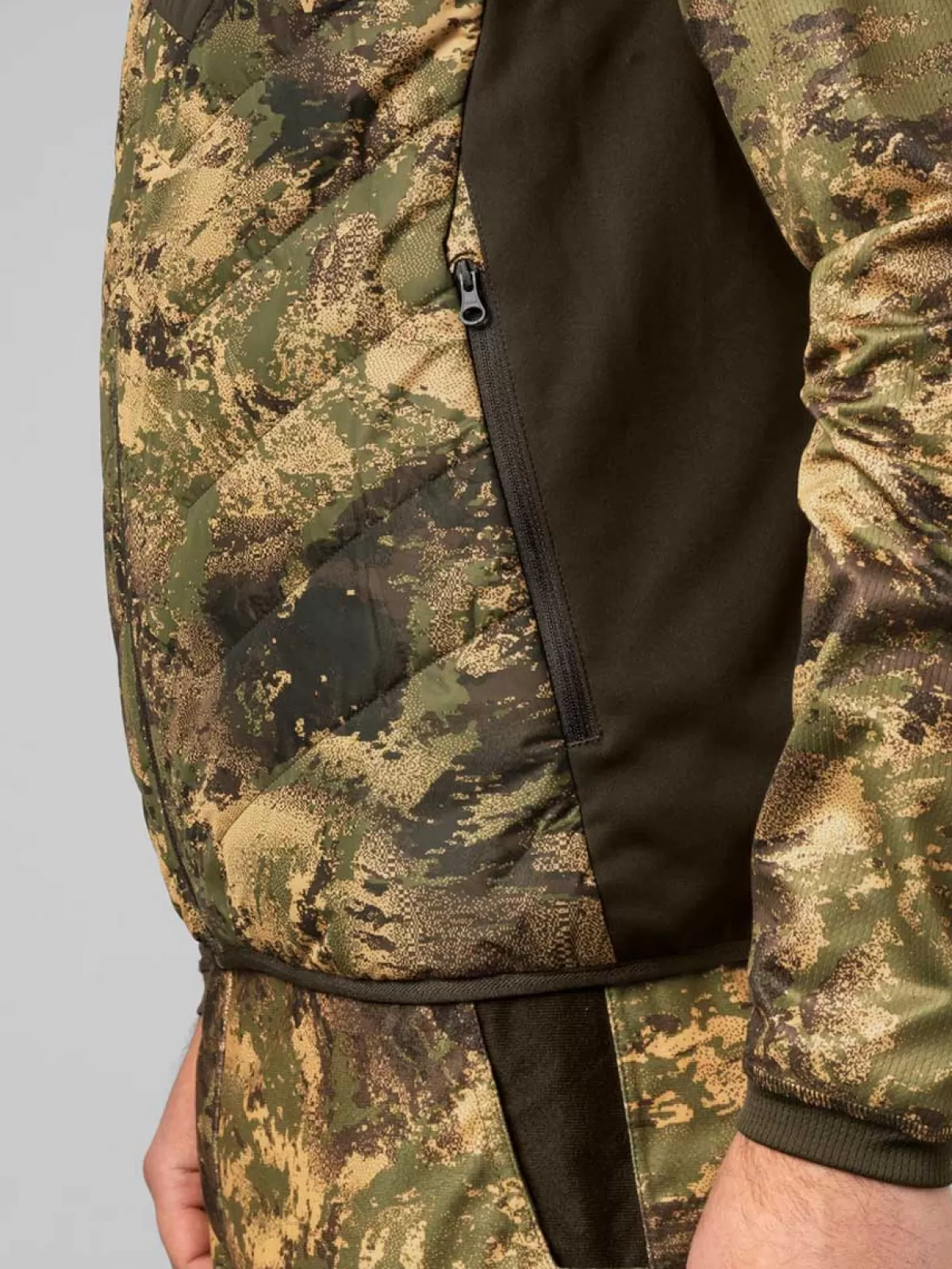 Hot Harkila Heat Control Camo Waistcoat - Mens Vest - Axis Msp Forest