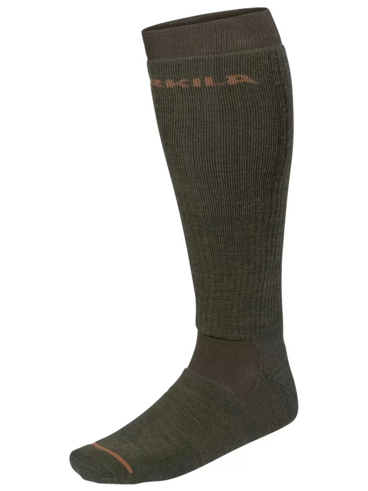 Best Sale Harkila Pro Hunter 2.0 Long Socks - Merino Wool With Nanoglide - Willow Green / Shadow Brown