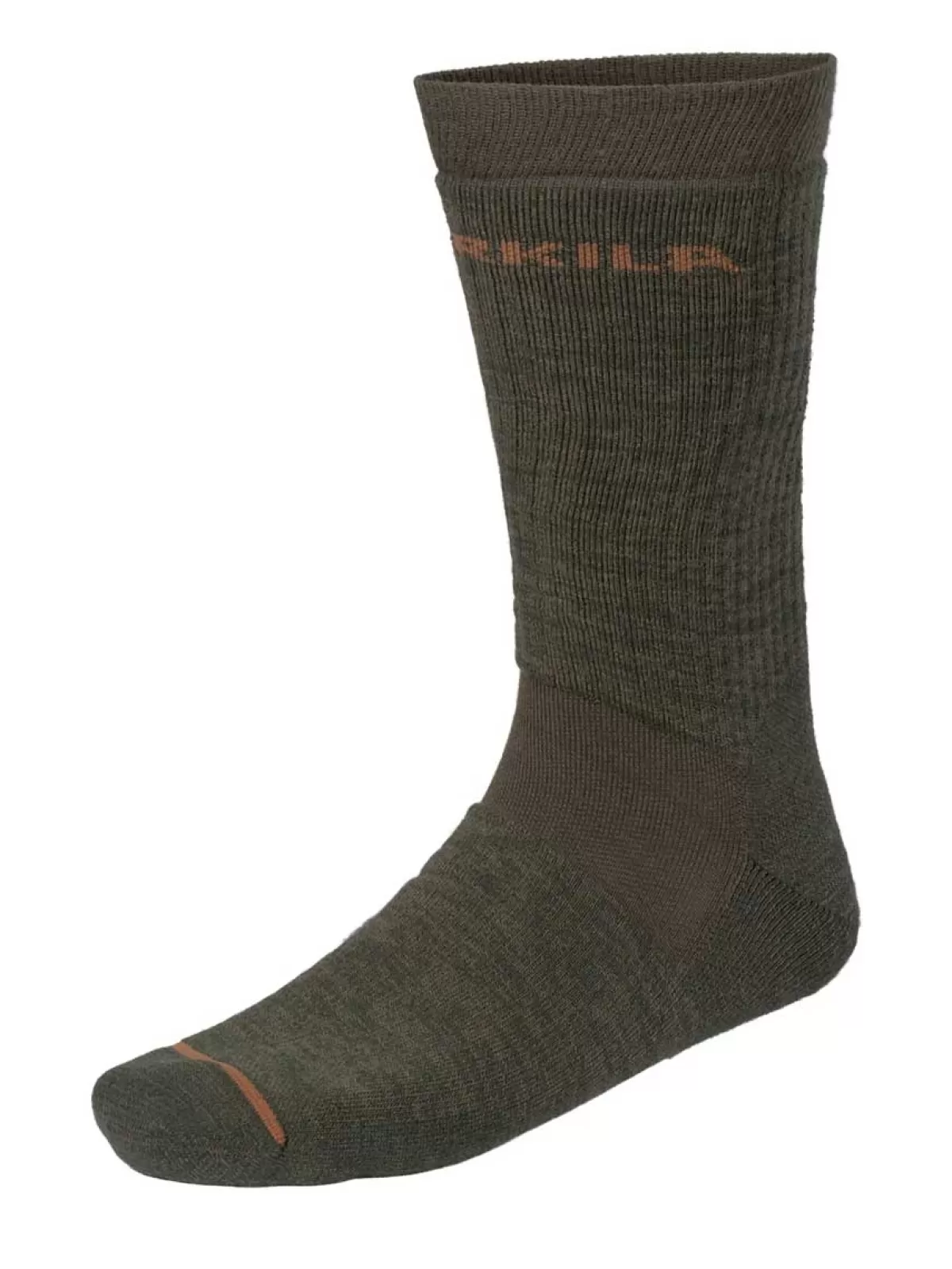 Fashion Harkila Pro Hunter 2.0 Short Socks - Merino Wool With Nanoglide - Willow Green / Shadow Brown