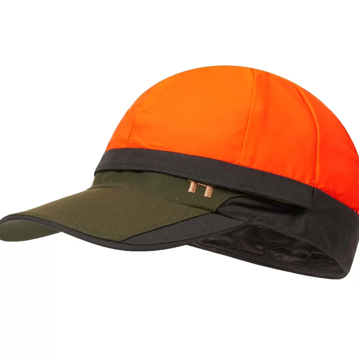 Hot Harkila Pro Hunter Gtx Reversible Cap - Willow Green & Orange