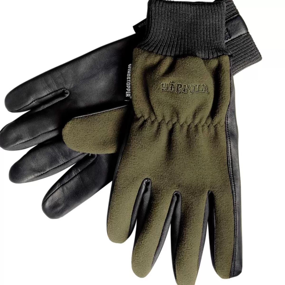 Fashion Harkila Pro Shooter Gloves - Windstopper - Green