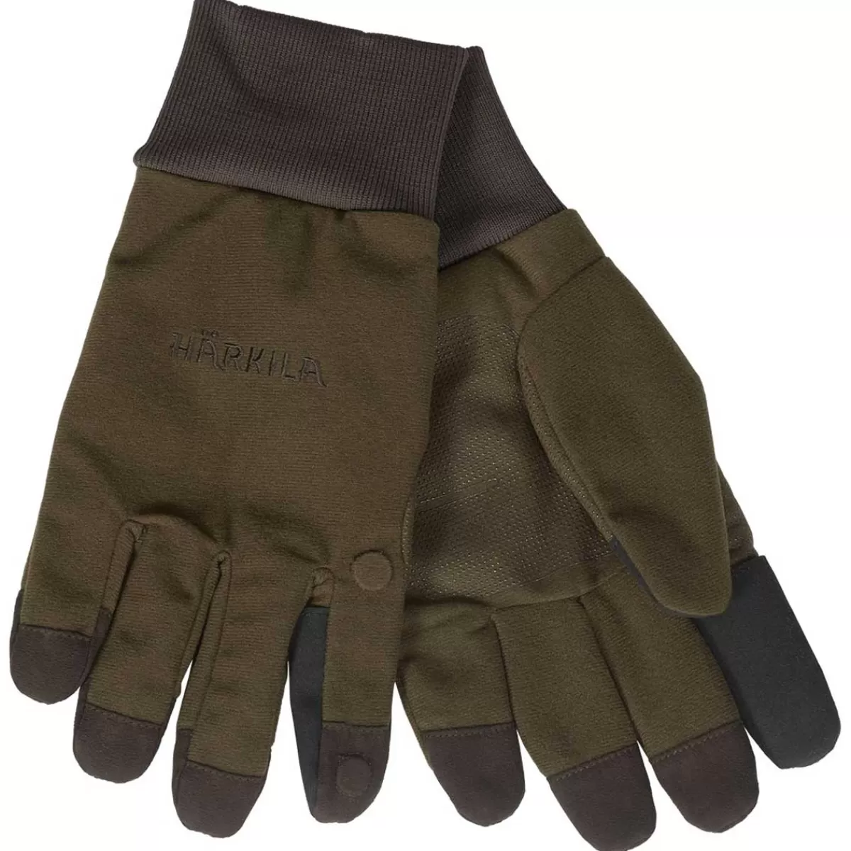 Cheap Harkila Retrieve Hws Gloves - Dark Warm Olive