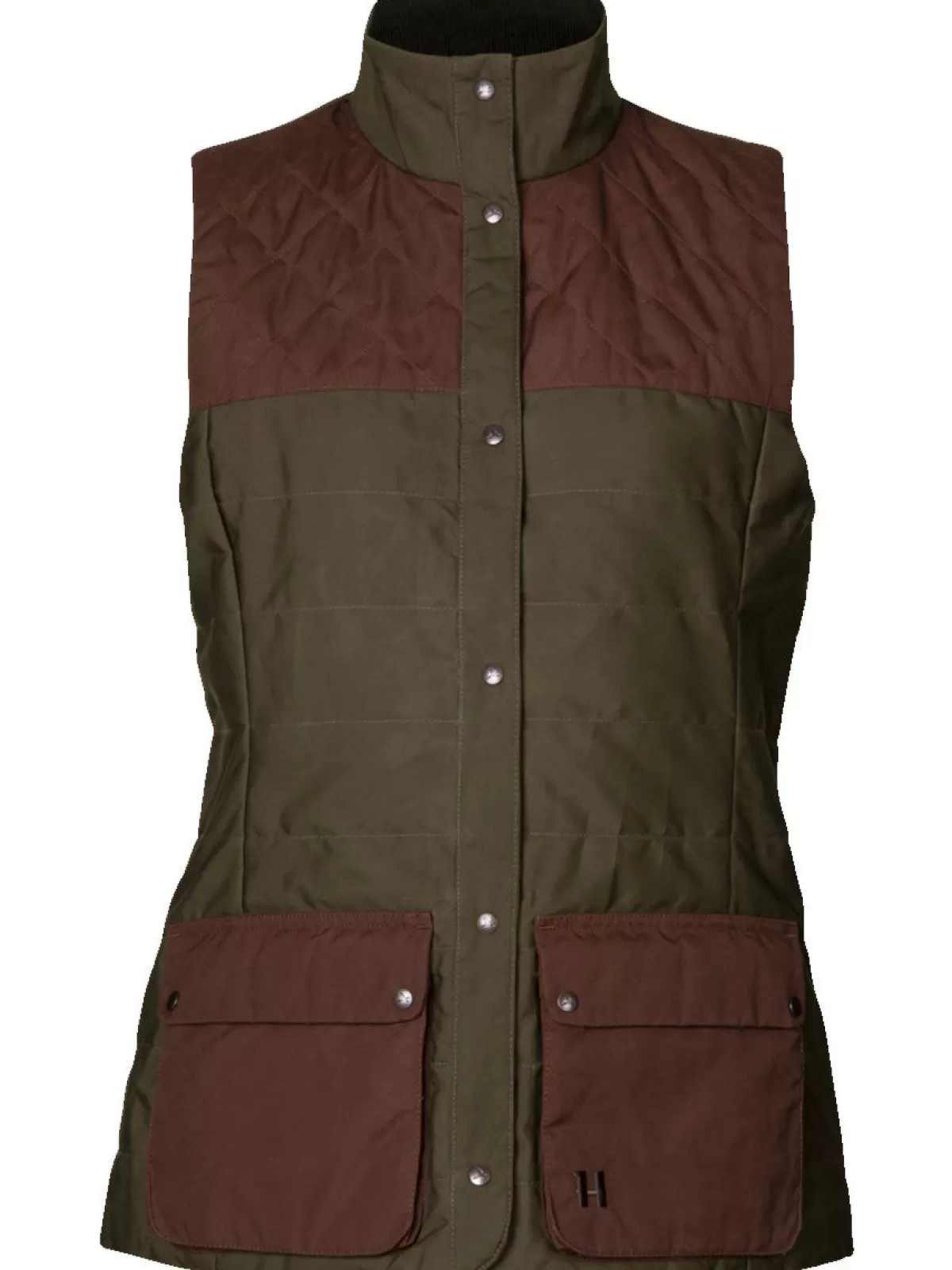 Cheap Harkila Retrieve Waistcoat - Ladies - Shadow Brown