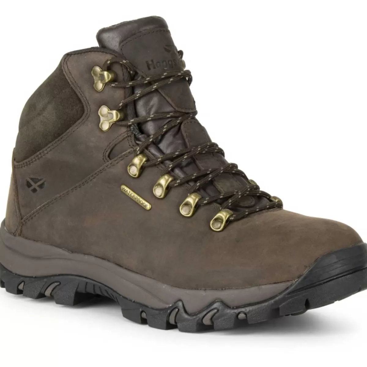 Sale Hoggs of Fife Glencoe Waxy Leather W/P Trek Boots - Brown