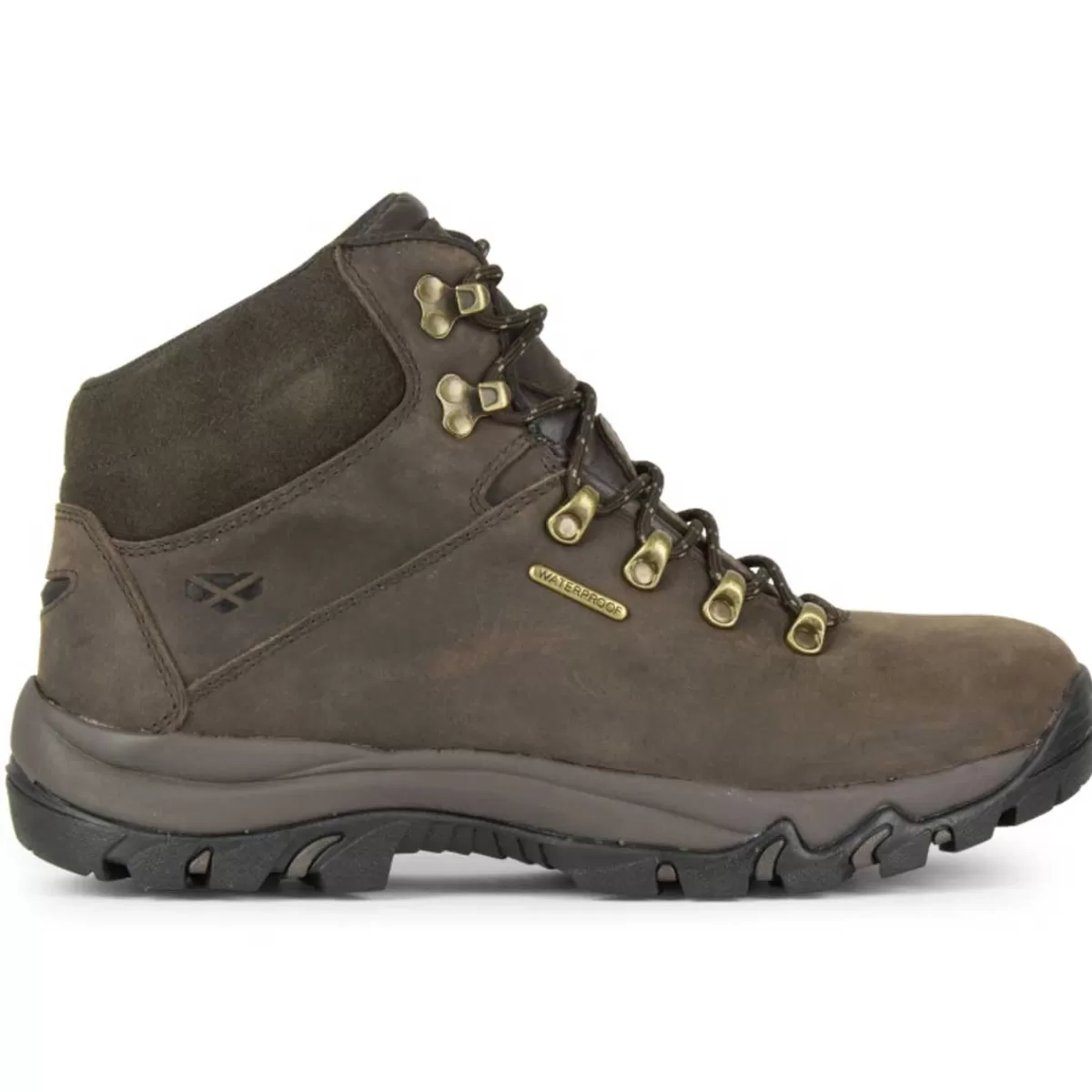 Fashion Hoggs of Fife Glencoe Waxy Leather W/P Trek Boots - Brown