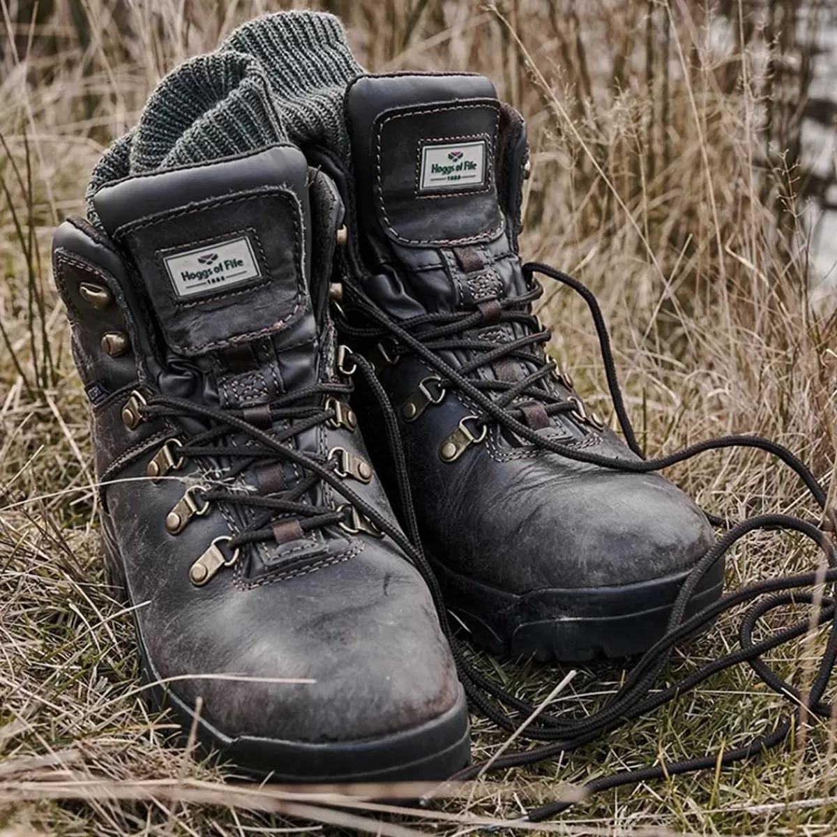 Store Hoggs of Fife Munro Classic W/P Hiking Boot - Crazy Horse Brown