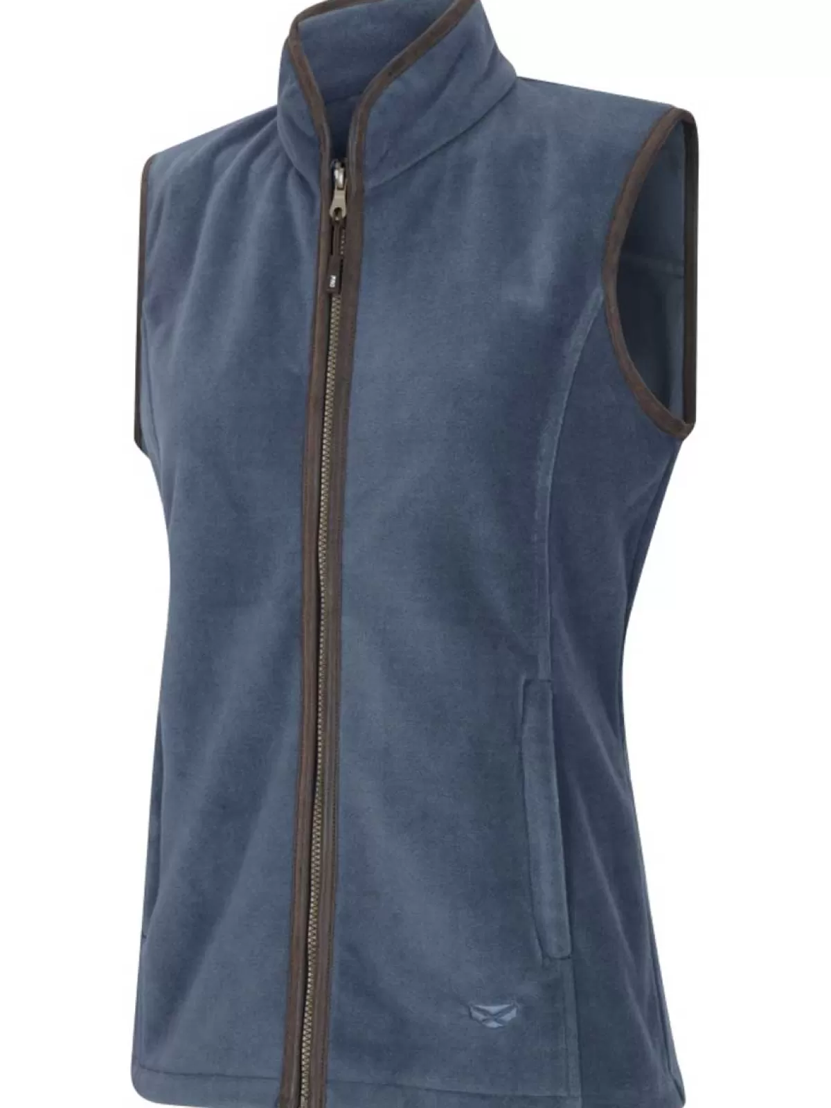 Fashion Hoggs of Fife Stenton Technical Fleece Gilet - Ladies Slate Grey