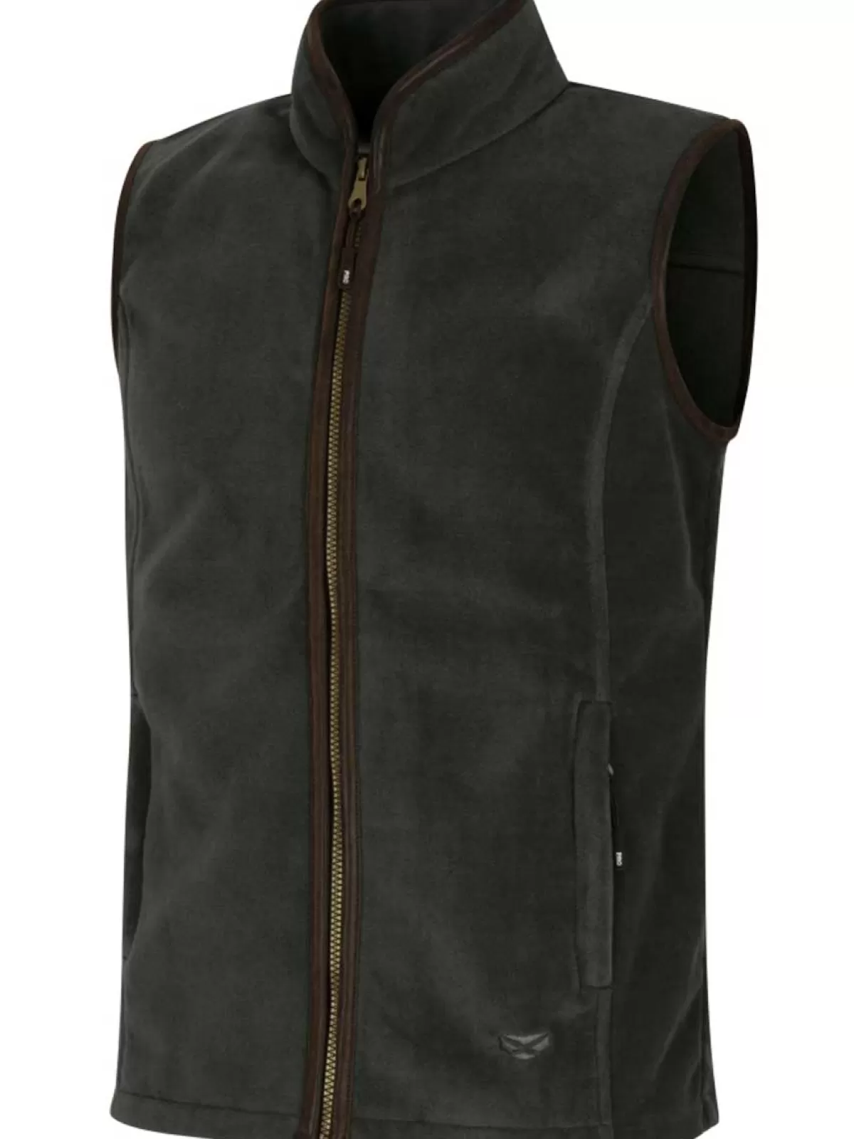 Clearance Hoggs of Fife Stenton Technical Fleece Gilet - Ladies Pine Green