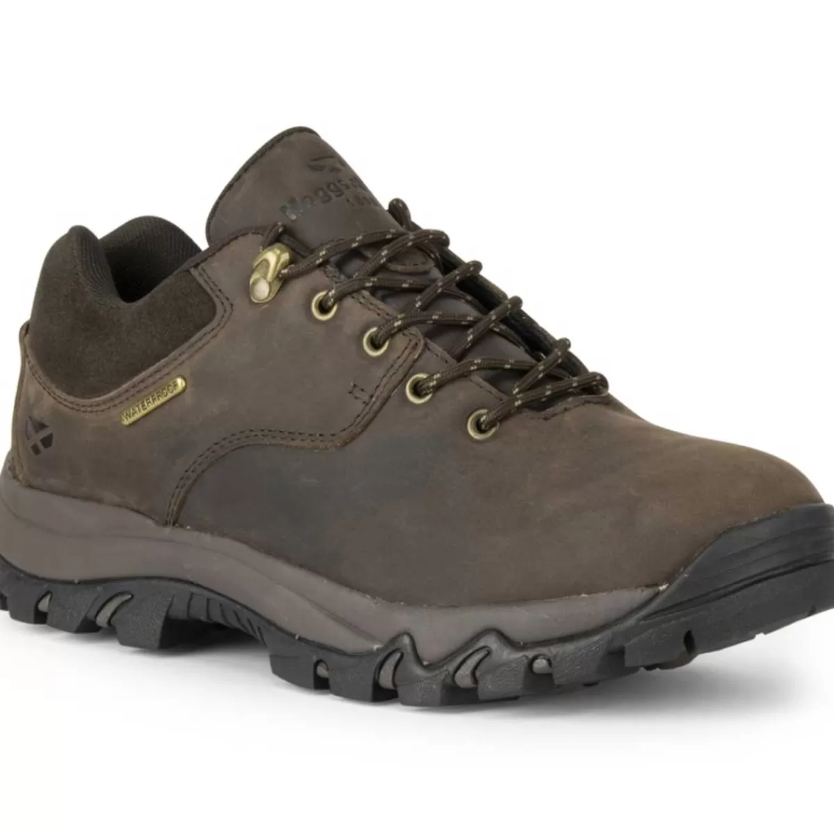 New Hoggs of Fife Torridon Waxy Leather W/P Trek Shoes - Brown