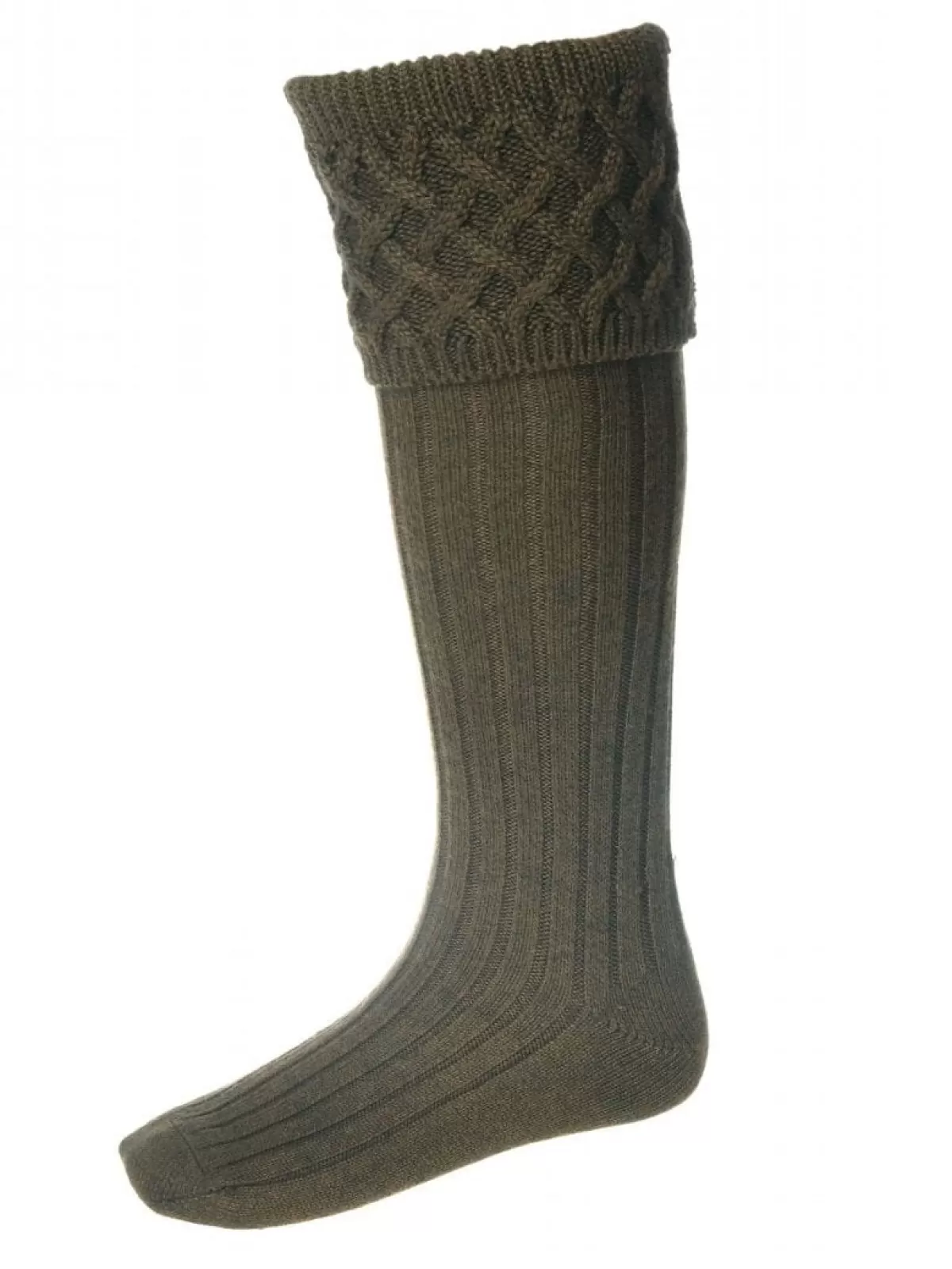 Cheap House Of Cheviot - Rannoch Shooting Socks Bracken