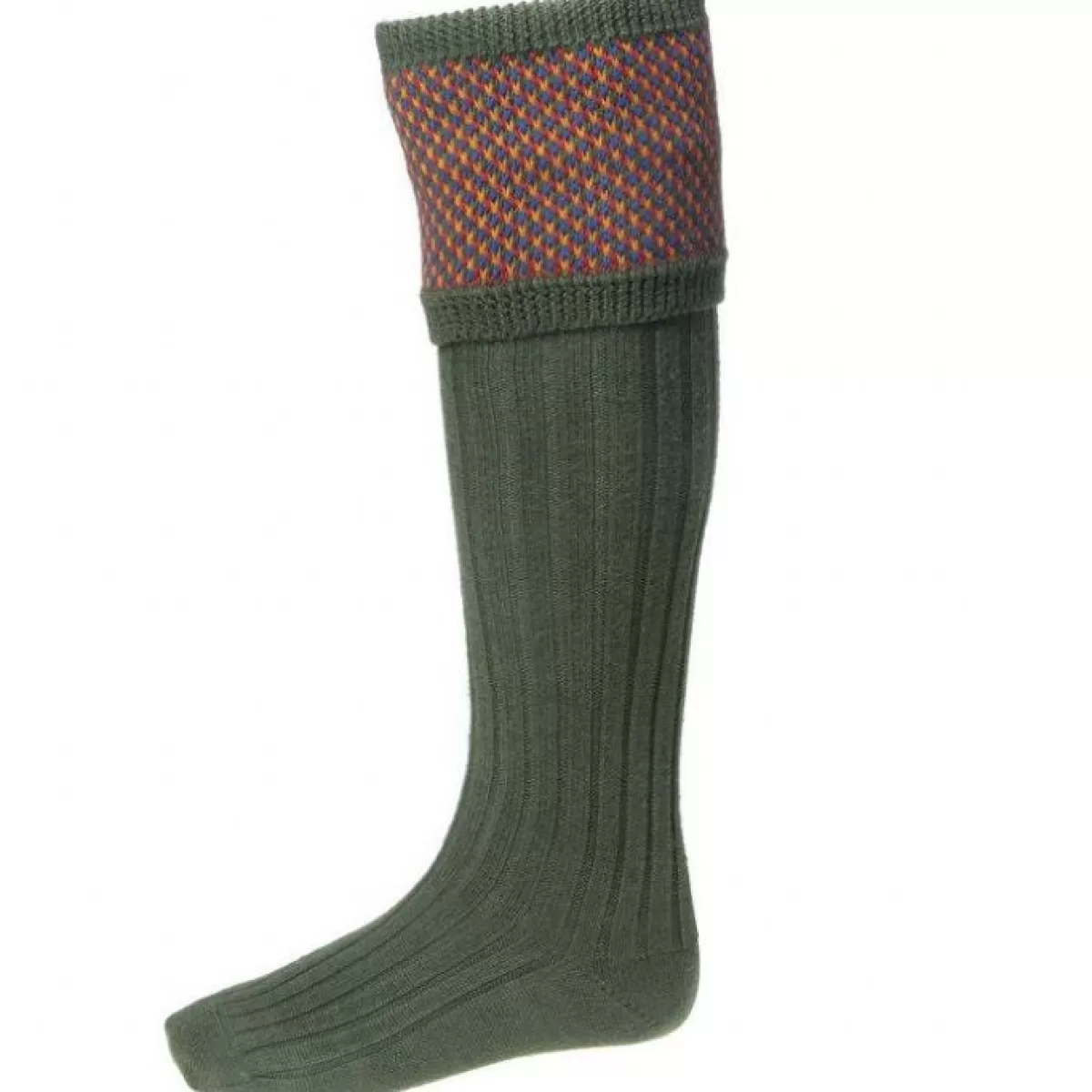 New House Of Cheviot - Tayside Shooting Socks Spruce