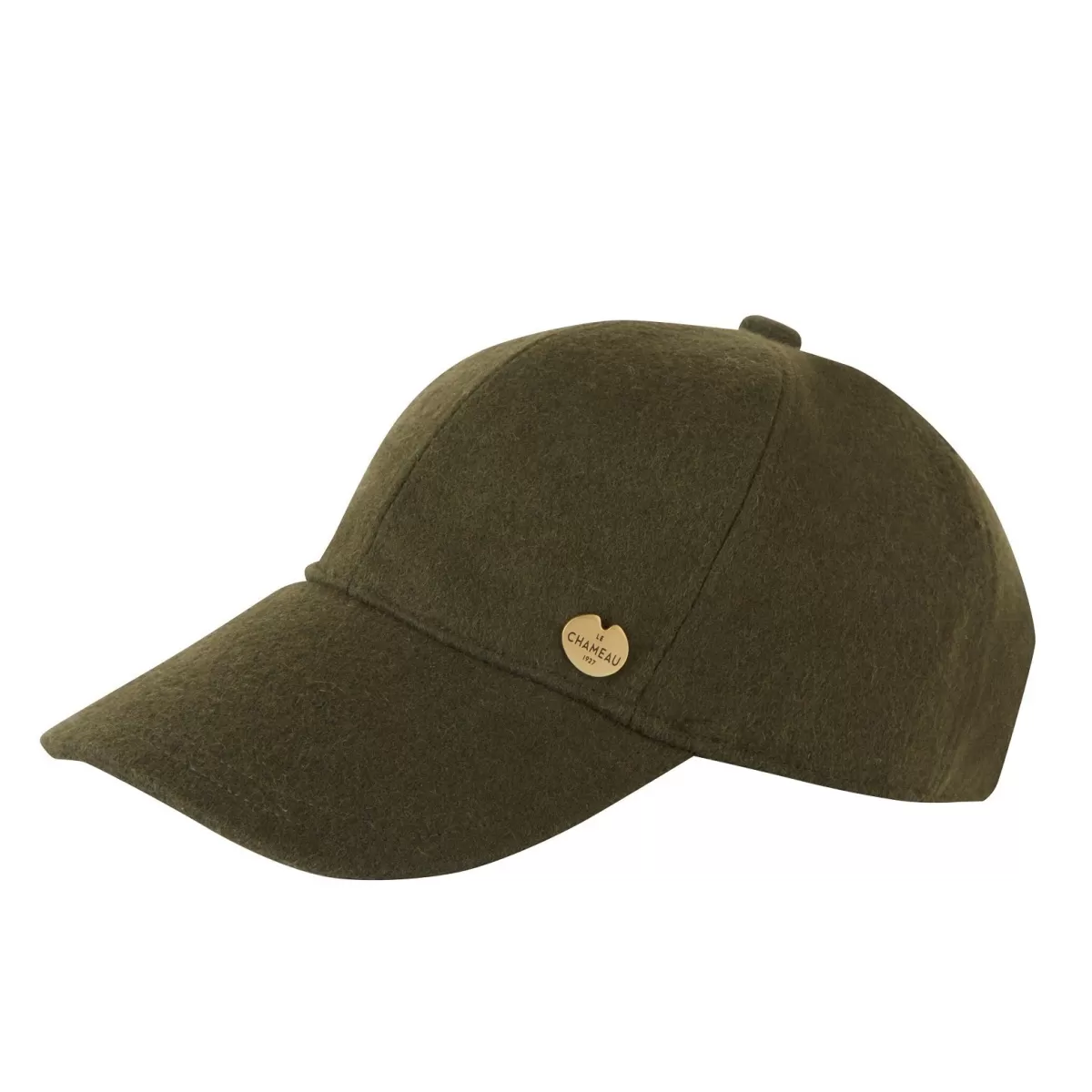 Discount Le Chameau Melton Wool Cap Vert Chameau