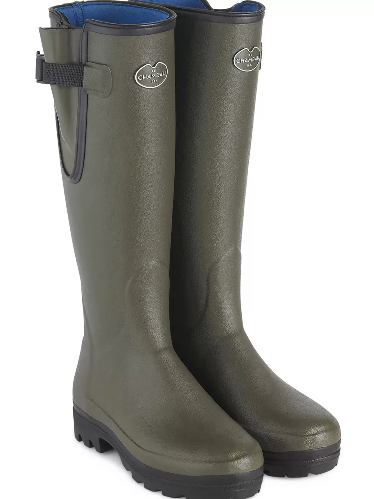 Flash Sale Le Chameau Vierzonord Boots - Ladies Neoprene Lined Vert Chameau