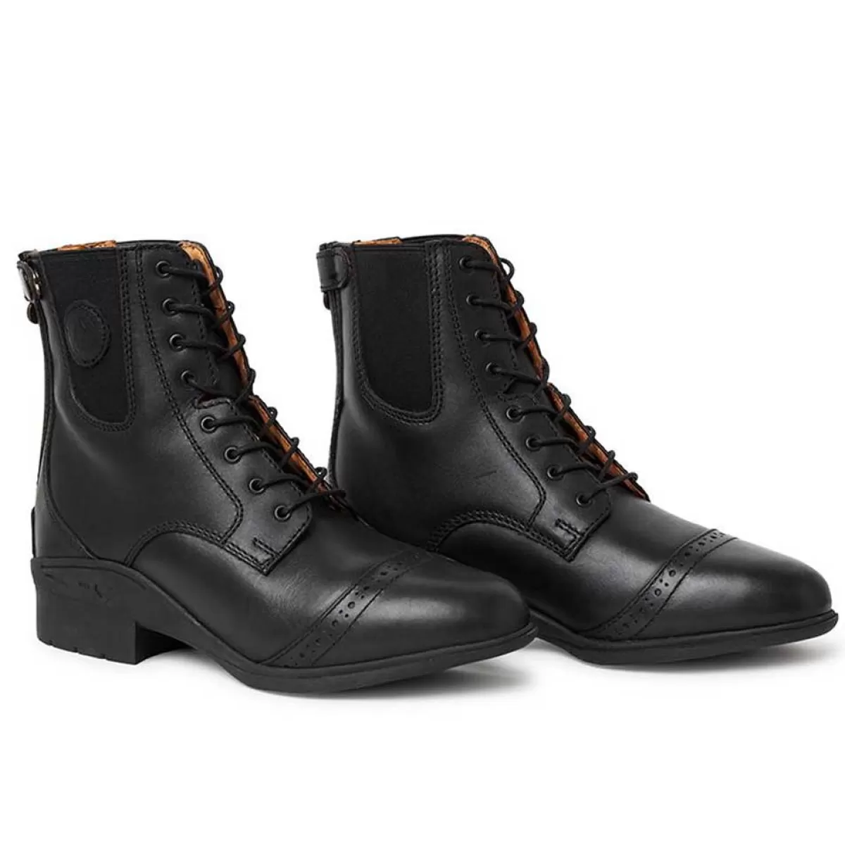 Store Mountain Horse Aurora Lace Paddock Boots - Back Zip Black