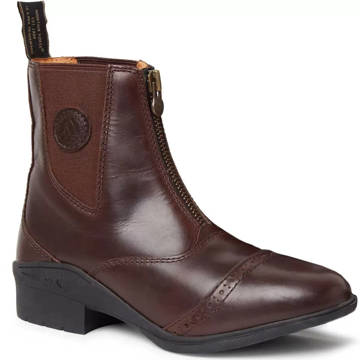 Flash Sale Mountain Horse Aurora Zip Paddock Boots Brown