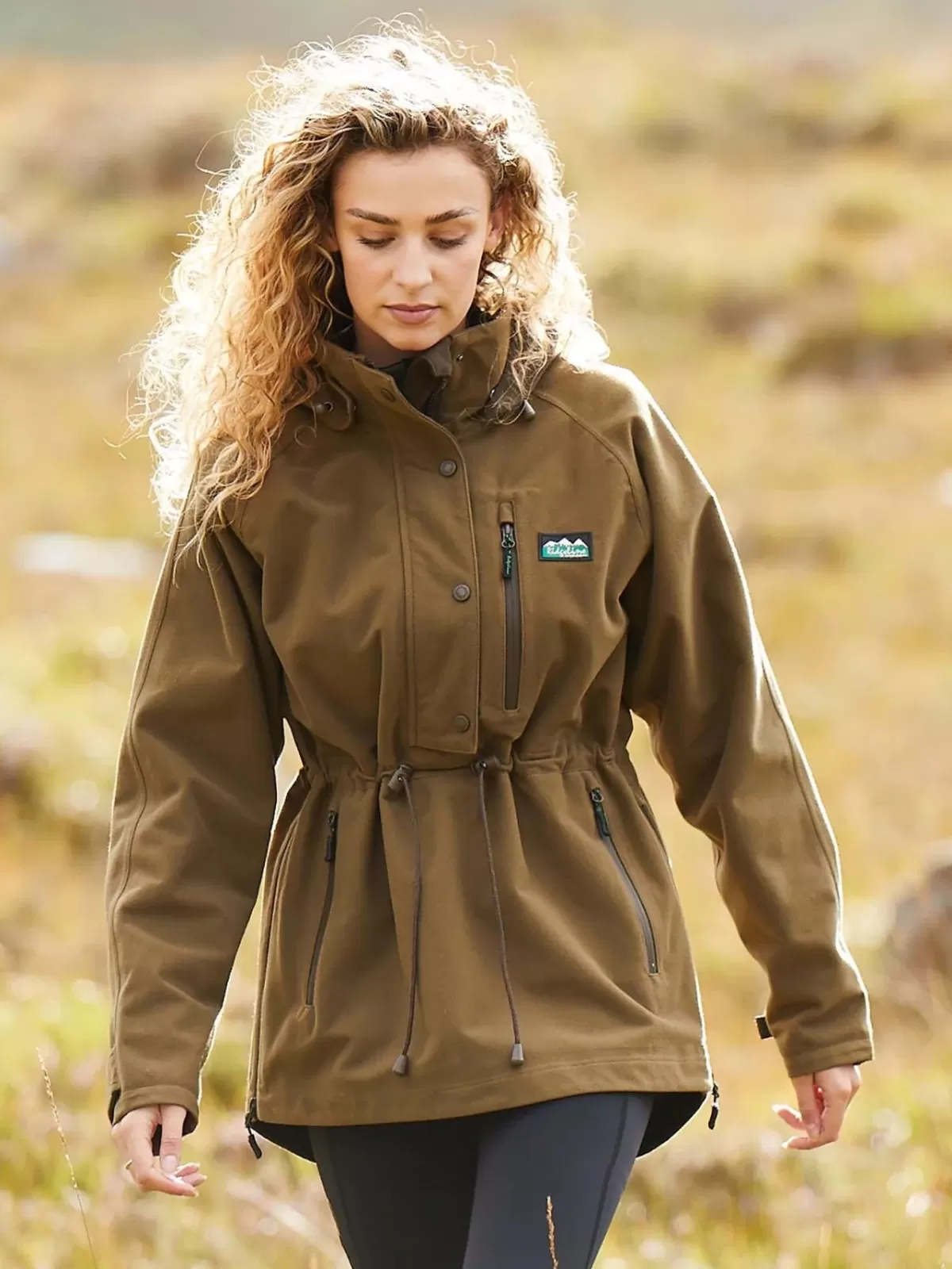 Cheap Ridgeline Ladies Monsoon Ii Classic Smock - Teak