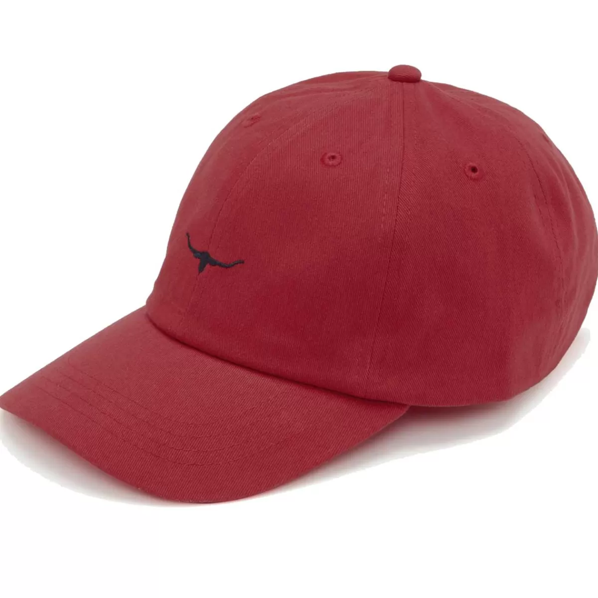 Outlet RM Williams Cap - Longhorn Steers Head Mini Logo Red