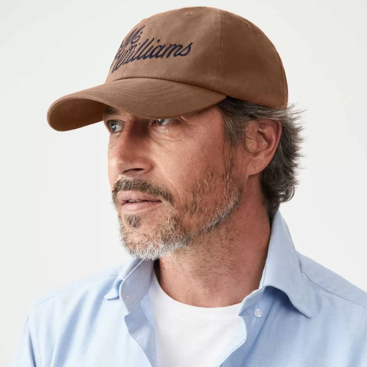 Cheap RM Williams Cap - Script Logo Brown