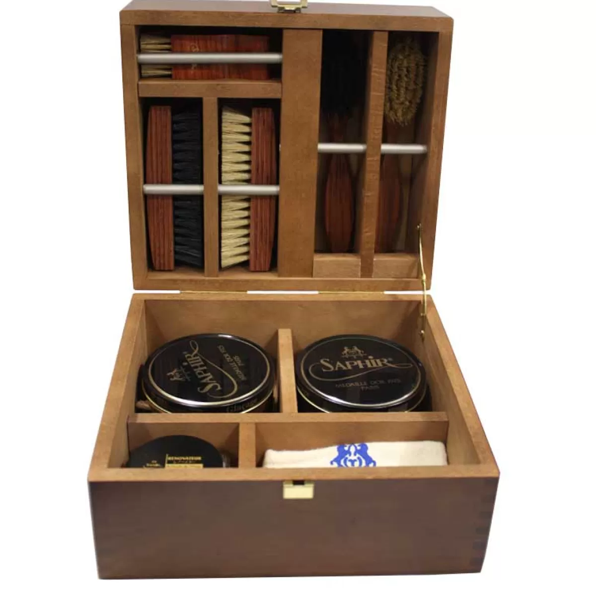 Shop Saphir Medaille D'Or Luxury Wooden Valet Box