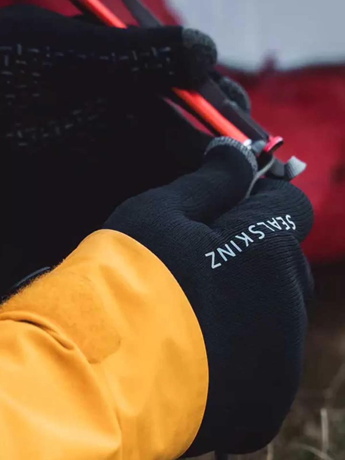 Best Sealskinz Gloves - Waterproof All Weather Ultra Grip Knitted Glove - Black