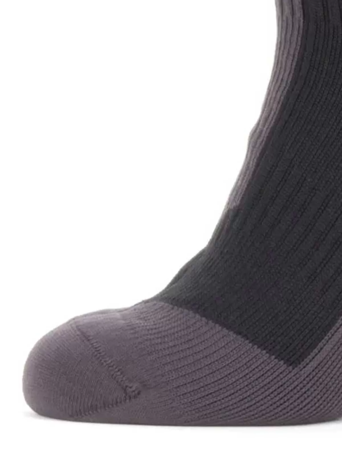 Fashion Sealskinz Socks - Waterproof Extreme Cold Weather Mid Length Sock - Black & Grey