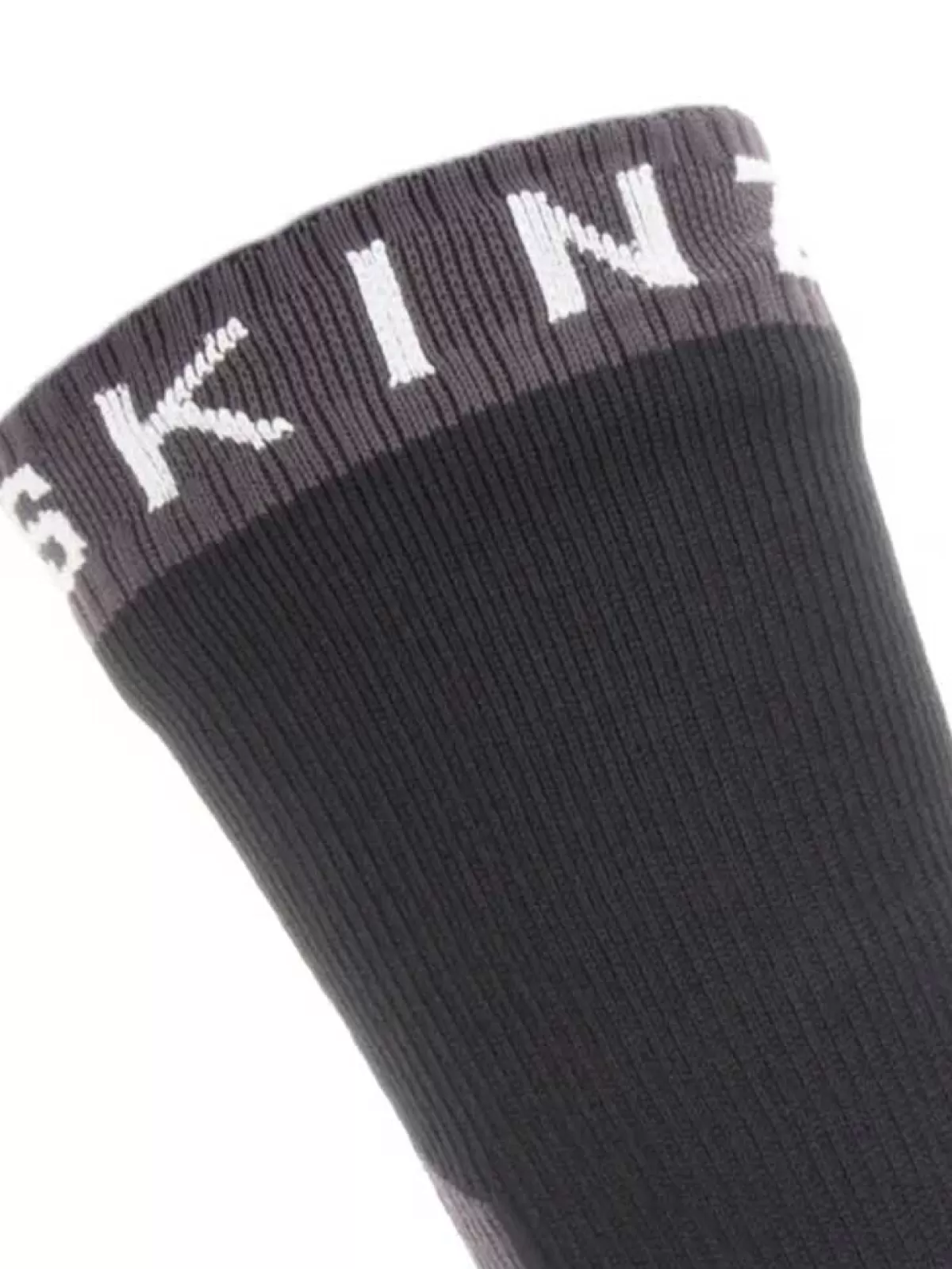 Fashion Sealskinz Socks - Waterproof Extreme Cold Weather Mid Length Sock - Black & Grey