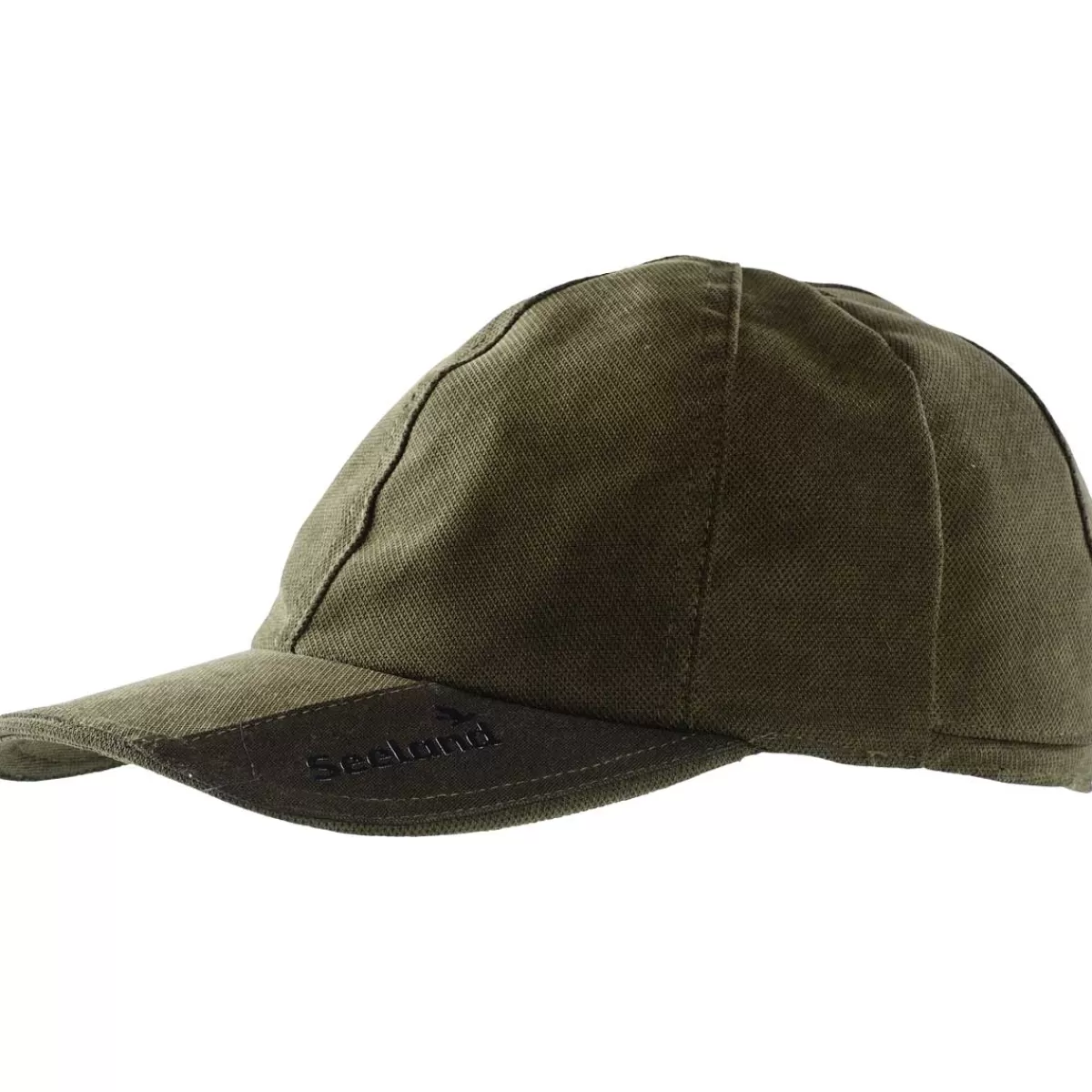 Fashion Seeland Cap - Helt With Reversible Flourescent Crown - Grizzly Brown