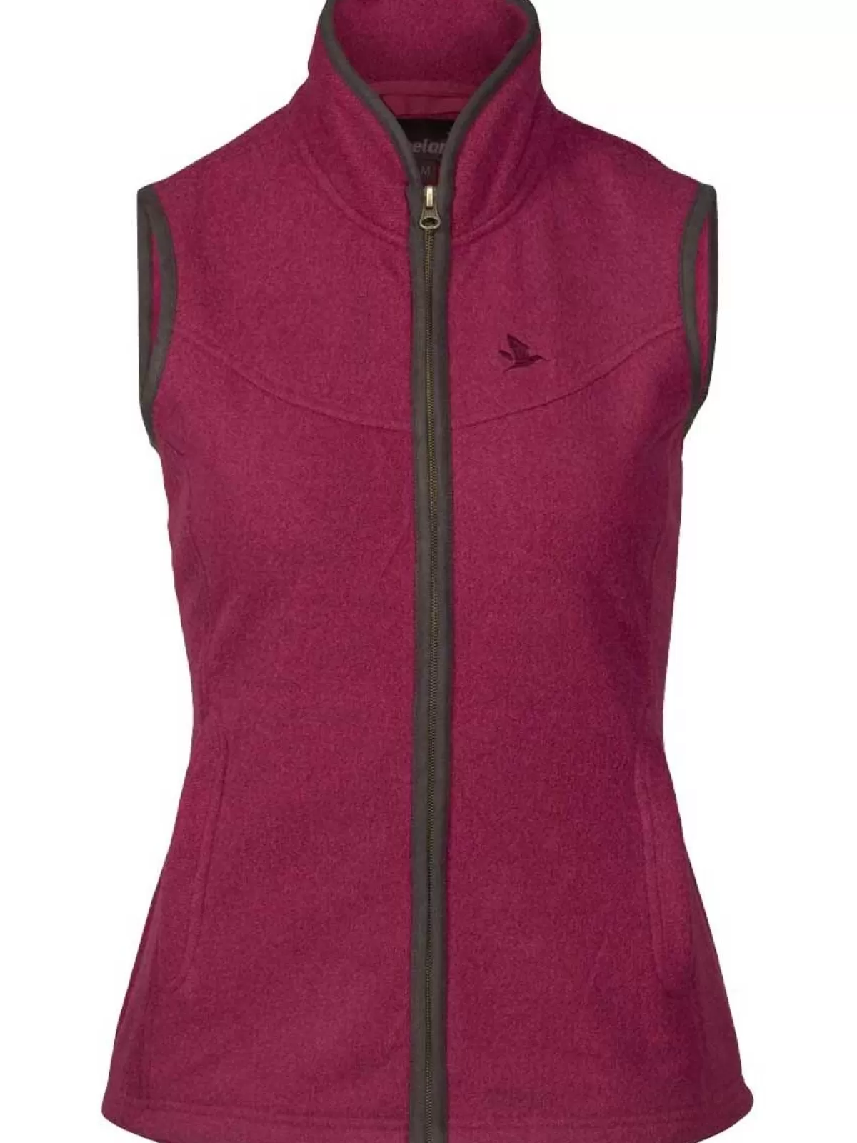 Sale Seeland Fleece Waistcoat - Ladies Woodcock - Classic Burgundy