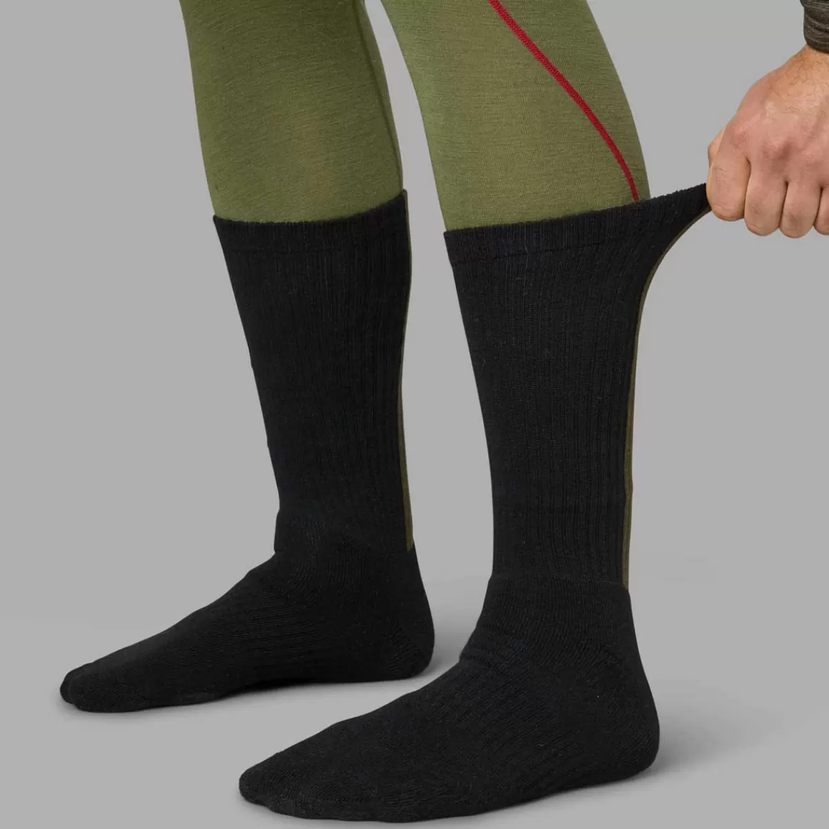 Outlet Seeland Moor 3-Pack Socks - Black