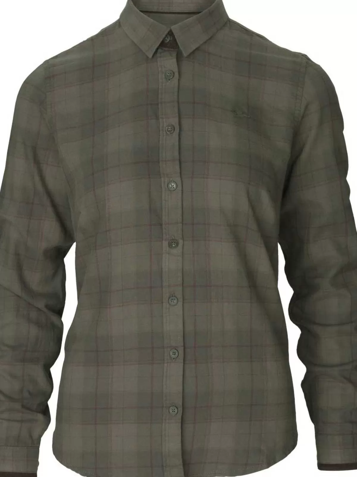 Shop Seeland Shirts - Ladies Range Pine Green Check